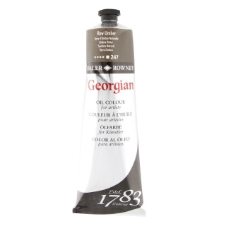 Olejová farba D&R Georgian - Raw Umber 247 - 38 ml